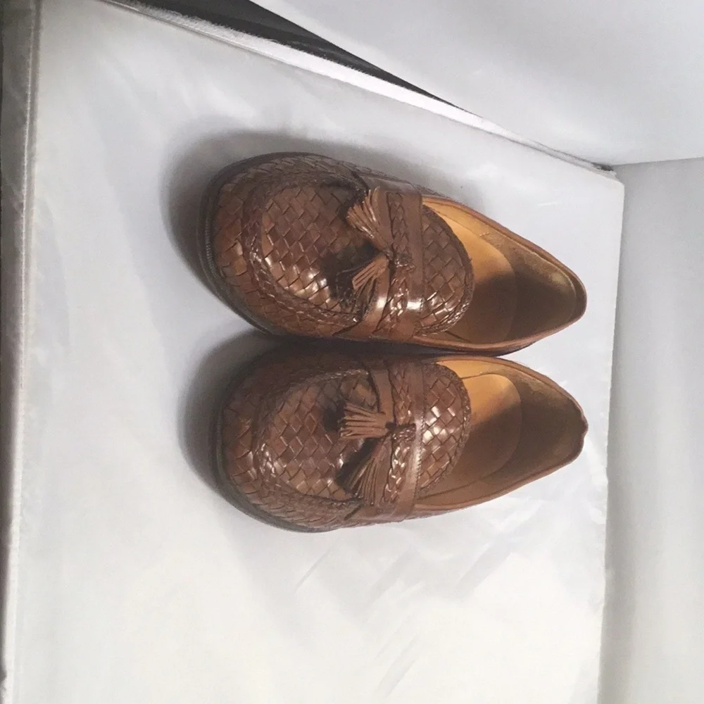 Johnston & MURPHY DOMANI MEN SHOES MADE IN ITALY SIZE‎ 9 M